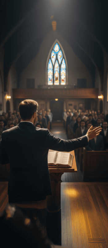 preacher pulpit preaching